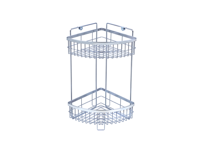 CS2535HA Corner Rack 2 Tier, Stainless Steel 304